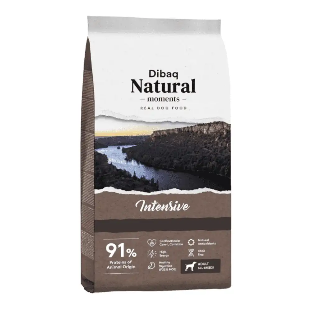 מזון לכלבים דיבאק Dibaq אינטנסיב עוף ואורז מזון לכלבים דיבאק Dibaq אינטנסיב עוף ואורז