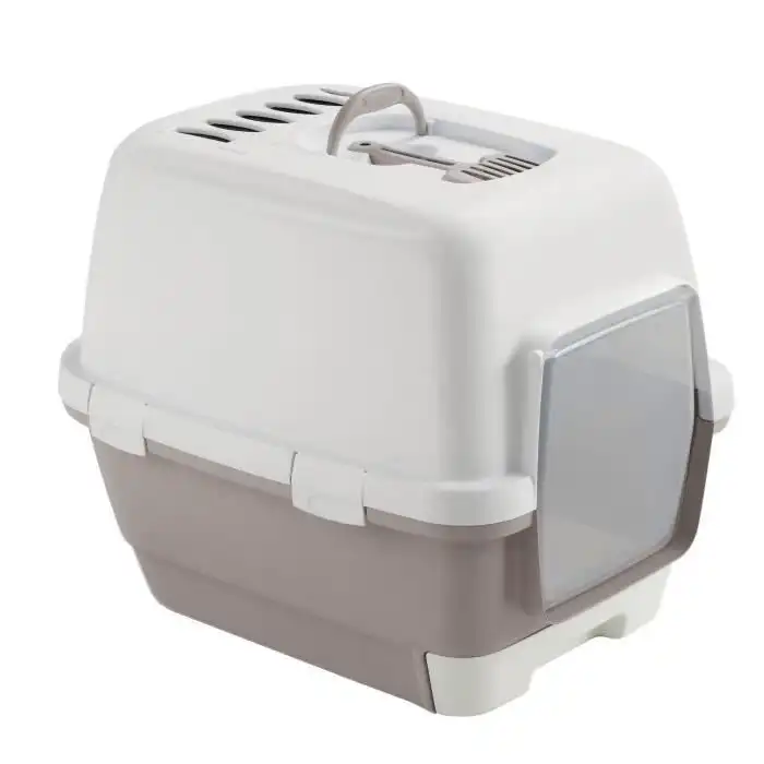 ארגז צרכים סגור לחתול מגש נשלף