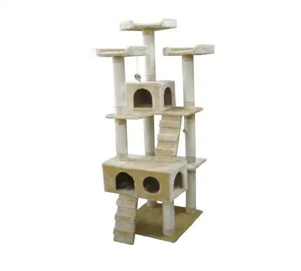 מתקן גרוד וטיפוס לחתול נדב בז‘