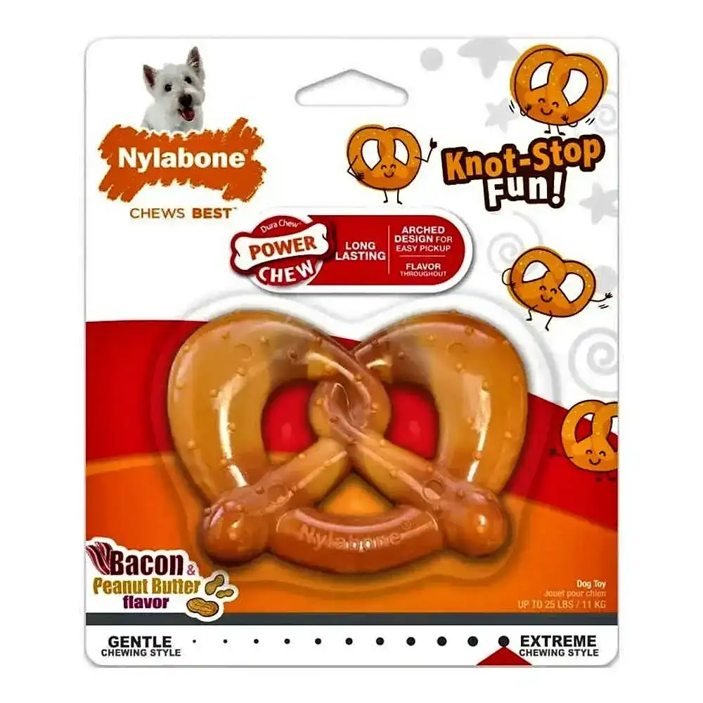 נילבון Nylabone - צעצוע לעיסה בצורת בייגלה נילבון Nylabone - צעצוע לעיסה בצורת בייגלה