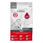 מזון כלבים טבעי לכלבים פלטינום בקר