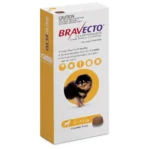 ברבקטו BRAVECTO טבליה לכלבים נגד פרעושים וקרציות משקל : 2-4.5 ק"ג