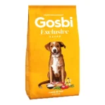אוכל לגורי כלבים גוסבי GOSBI אקסלוסיב ג‘וניור כבש ודגים