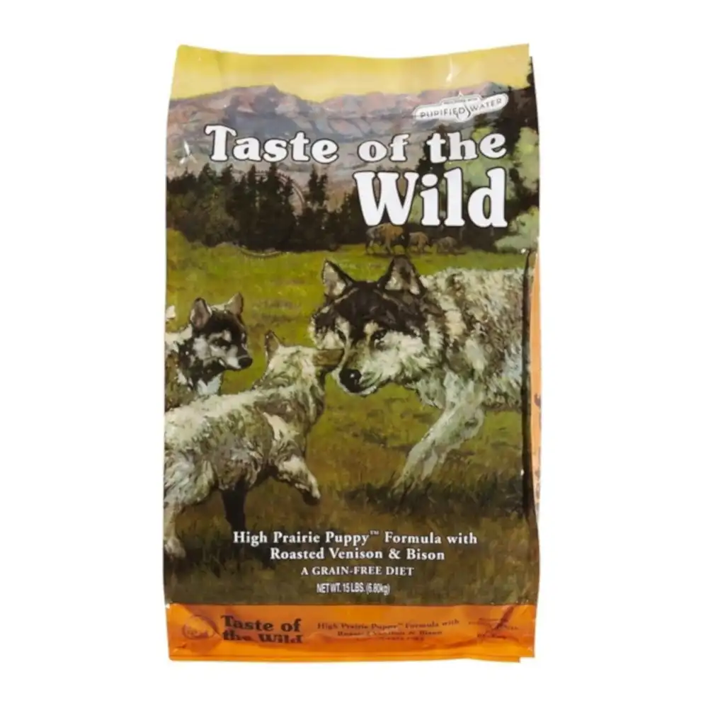 טייסט אוף דה ווילד Taste of the wild גורים ביזון ובשר אייל טייסט אוף דה ווילד Taste of the wild גורים ביזון ובשר אייל