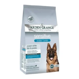 מזון כלבים ARDEN GRANGE סנסטיב גורים ללא דגנים