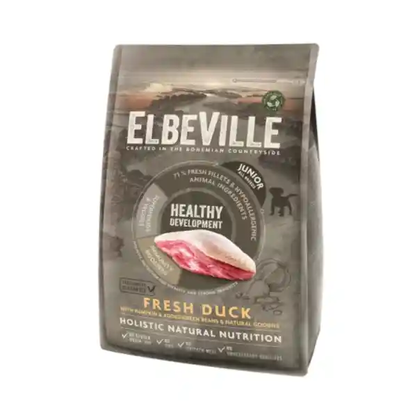 מזון לגורי כלבים אלבוויל ELBEVILLE ברווז טרי מזון לגורי כלבים אלבוויל ELBEVILLE ברווז טרי