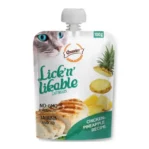 חטיף חתולים GNAWLERS מחית עוף ואננס