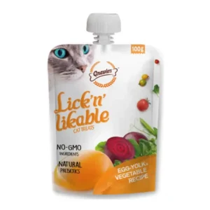 חטיף חתולים GNAWLERS מחית ביצה וירקות