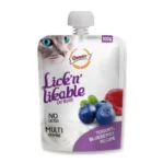 חטיף לחתול  GNAWLERS מחית יוגורט ואוכמניות