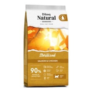 מזון חתולים דיבאק סטרלייז סלמון ועוף