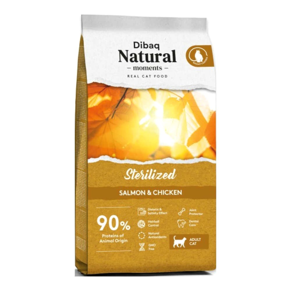 מזון חתולים דיבאק סטרלייז סלמון ועוף