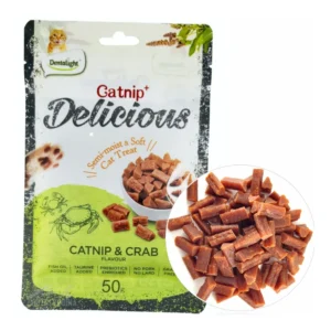 חטיף חתולים דנטה לייט Dentalight קטניפ ודגים