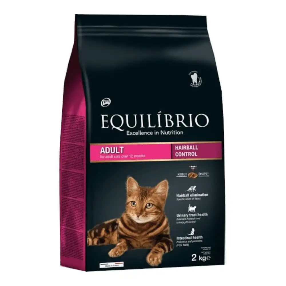 אוכל חתולים אקווליבריו EQUILIBRIO היירבול עוף אוכל חתולים אקווליבריו EQUILIBRIO היירבול עוף