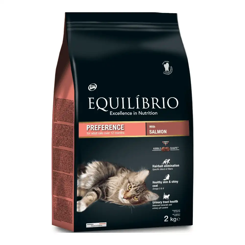 אוכל חתולים אקווליבריו EQUILIBRIO סלמון ועוף