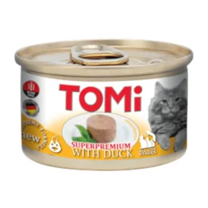 מעדן מוס לחתול טומי TOMI ברווז