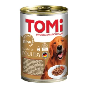 מזון רטוב לכלב טומי TOMIבוגר 3 סוגי עופות