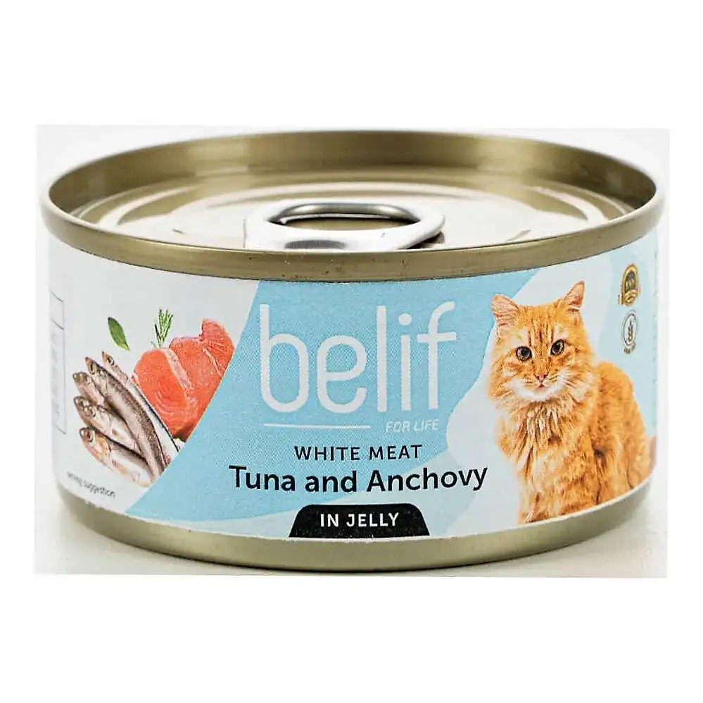 מעדן לחתול בליף – belife טונה ואנשובי בג‘לי מעדן לחתול בליף – belife טונה ואנשובי בג‘לי