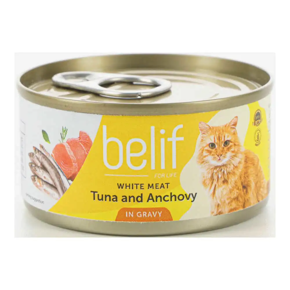 מעדן לחתול בליף – belife טונה ואנשובי ברוטב מעדן לחתול בליף – belife טונה ואנשובי ברוטב