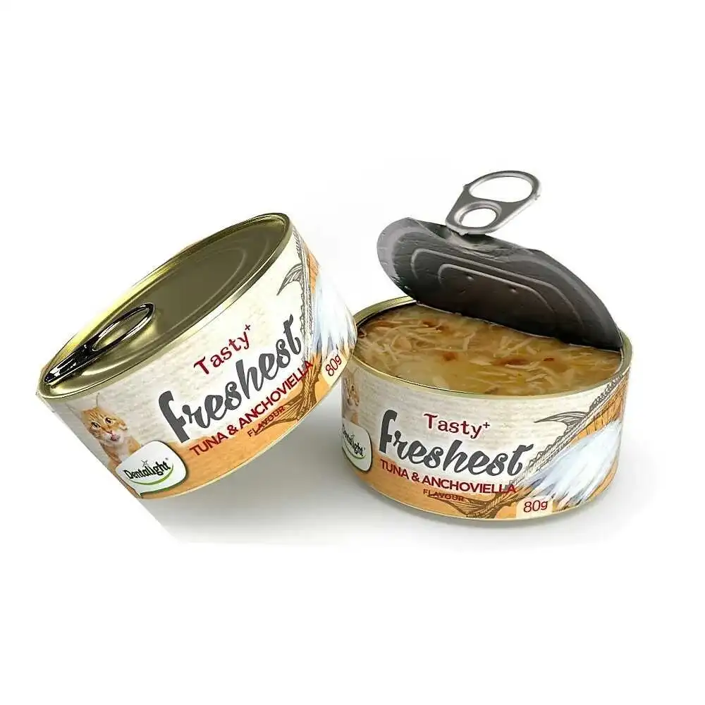 מעדן לחתול דנטה לייט Dentalight freshest טונה ואנשובי מעדן לחתול דנטה לייט Dentalight freshest טונה ואנשובי