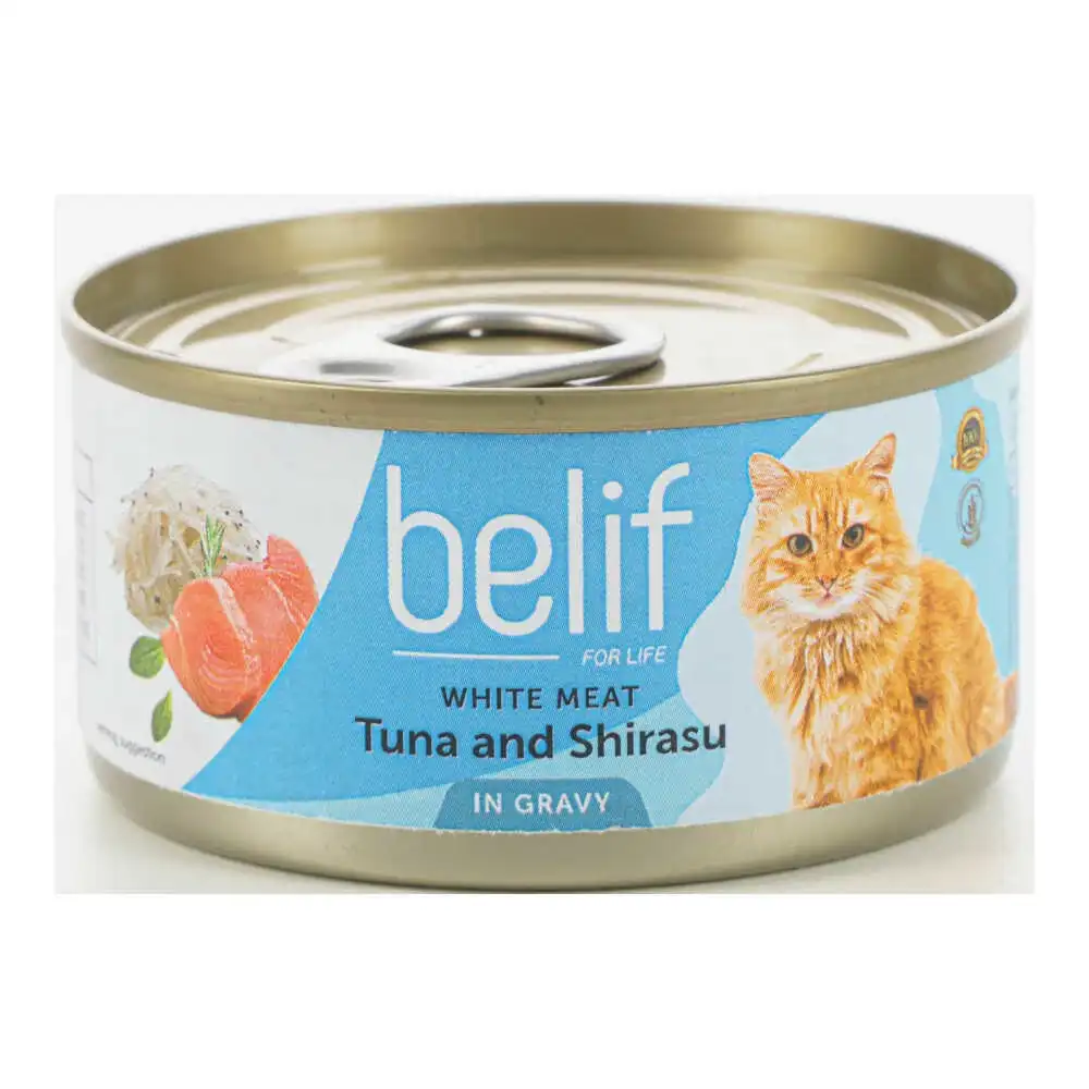 מעדן לחתול בליף – belife טונה ודג שירסו ברוטב מעדן לחתול בליף – belife טונה ודג שירסו ברוטב