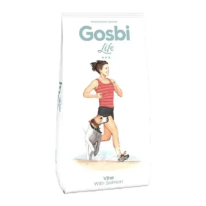מזון פרמיום לכלבים גוסבי לייף עוף וסלמון