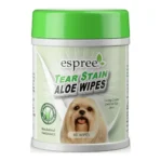 espree - מגבוני אלוורה לניקוי עיניים לכלבים