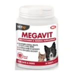 VETIQ MEGA VIT מולטי ויטמין לכלבים וחתולים
