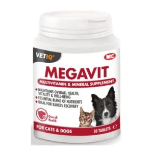 VETIQ MEGA VIT מולטי ויטמין לכלבים וחתולים