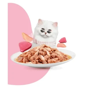 מעדן לחתול מוצ‘י – MOOCHIE עוף, וטונה ביוטי