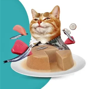 מעדן לחתול מוצ'י – MOOCHIE עוף, טונה ואנשובי לעיכול בריא