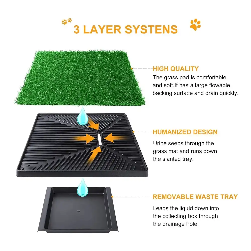 משטח דשא לאימון גורי כלבים משטח דשא לאימון גורי כלבים