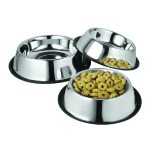 קערת נירוסטה עם גומי