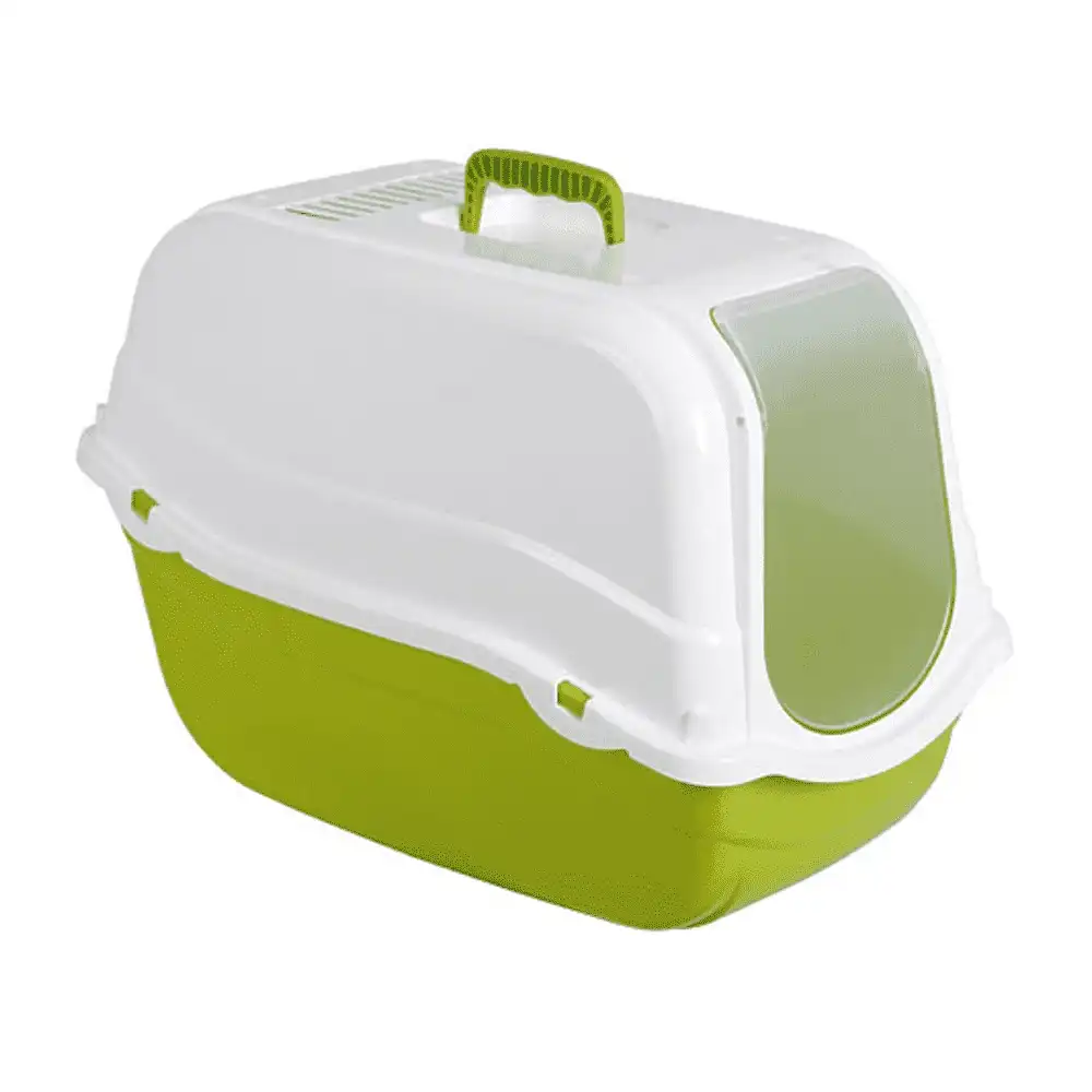 ארגז צרכים סגור לחתול רומאו עם פילטר פחם