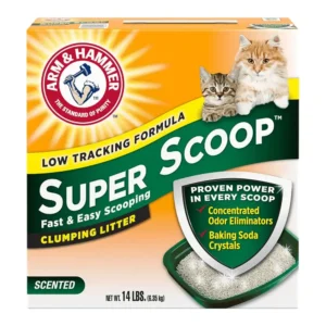 חול מתגבש לחתול הרם והמר ARM & HAMMER סופר סקופ ריחני