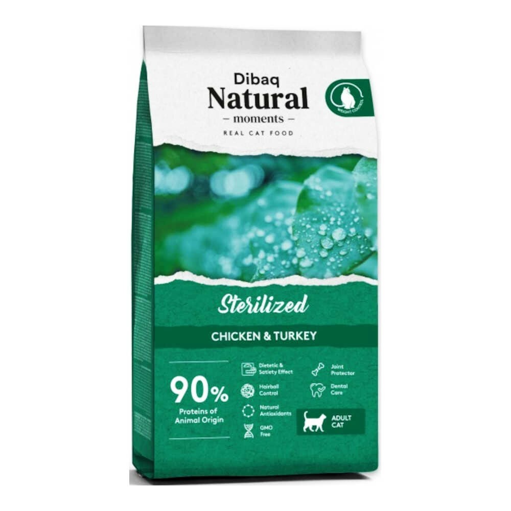 מזון חתולים דיבאק Dibaq סטרלייז עוף ובקר