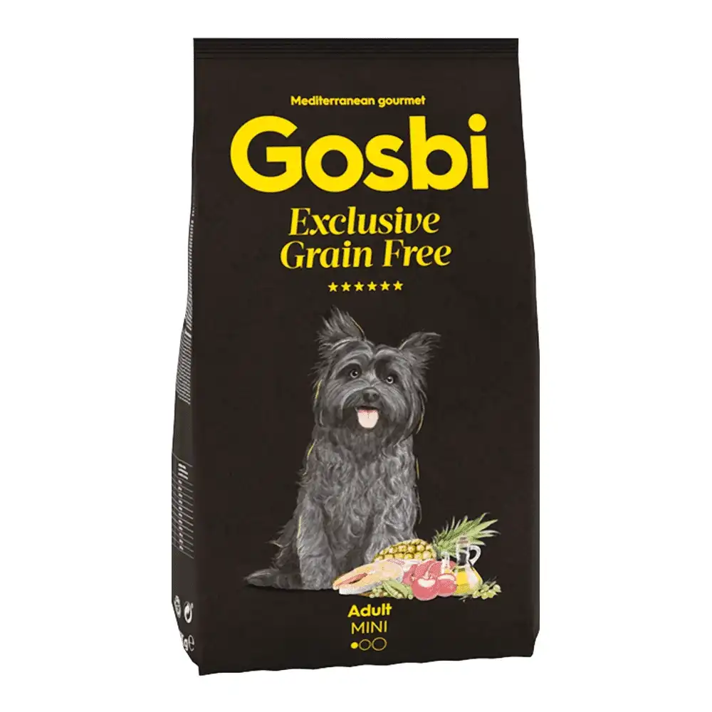 אוכל לכלבים גוסבי GOSBI בוגר גזע קטן סלמון וכבש ללא דגנים אוכל לכלבים גוסבי GOSBI בוגר גזע קטן סלמון וכבש ללא דגנים