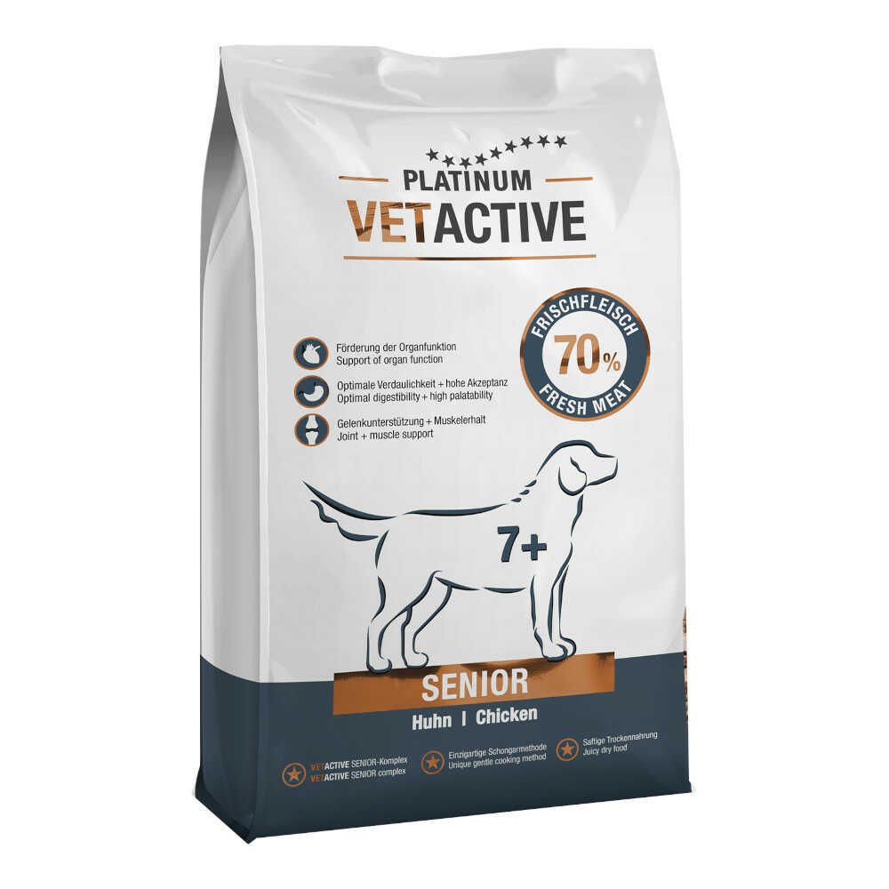 מזון לכלבים מבוגרים פלטינום PLATINUM עוף ואורז מזון לכלבים מבוגרים פלטינום PLATINUM עוף ואורז