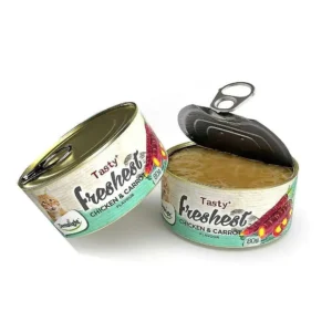 מעדן לחתול דנטה לייט Dentalight freshest עוף וגזר