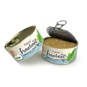 מעדן לחתול דנטה לייט Dentalight freshest עוף ותה ירוק