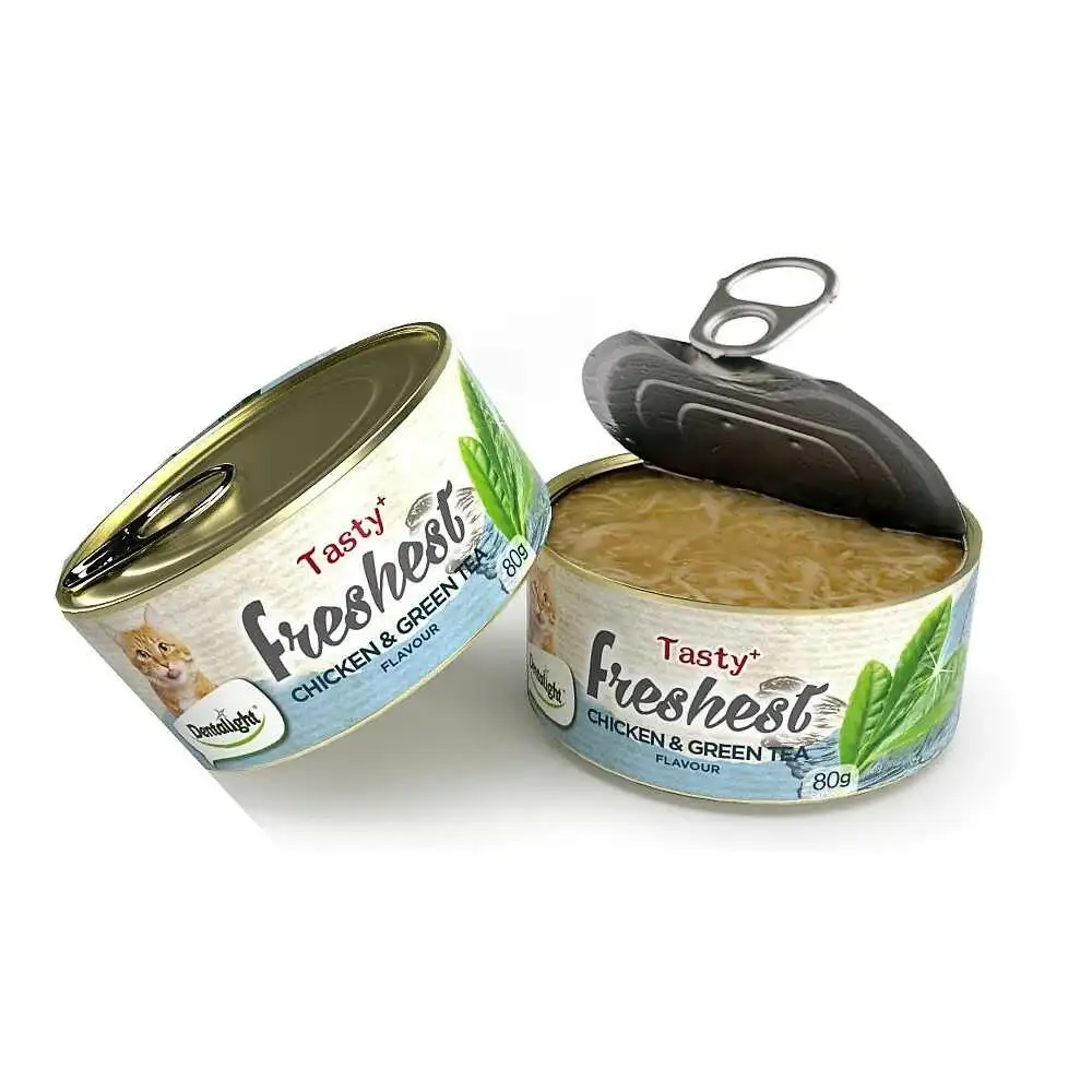 מעדן לחתול דנטה לייט Dentalight freshest עוף ותה ירוק מעדן לחתול דנטה לייט Dentalight freshest עוף ותה ירוק