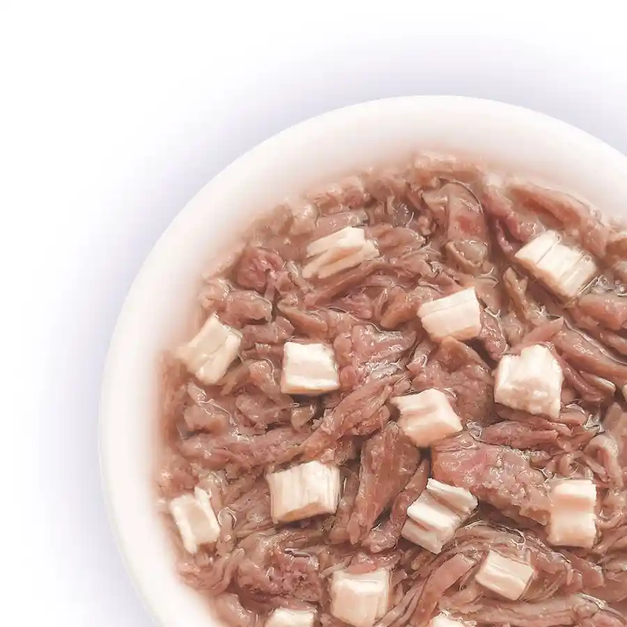 מעדן לחתול קאט פסט Cat Fest נתחי ברווז וארנבת בג‘לי מעדן לחתול קאט פסט Cat Fest נתחי ברווז וארנבת בג‘לי