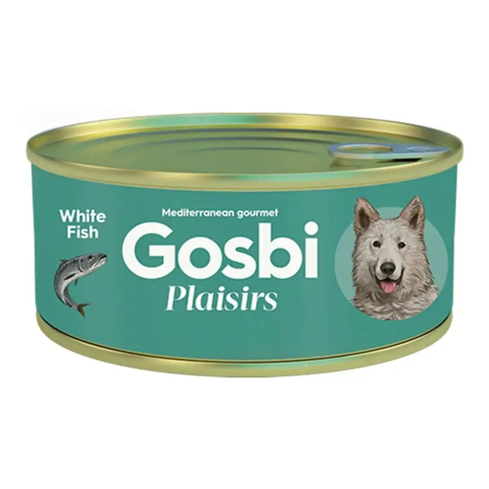 מזון רטוב לכלב גוסבי GOSBI פלאז‘יר דג לבן מזון רטוב לכלב גוסבי GOSBI פלאז‘יר דג לבן