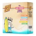 חול מתגבש לחתול FREE CAT טלק תינוקות