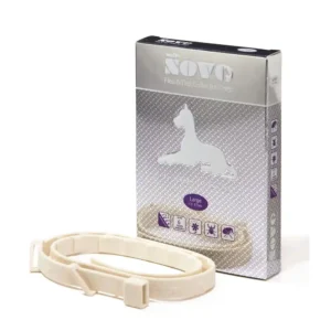 קולר נובו NOVO  נגד קרציות ופרעושים לכלב עד 8 ק"ג