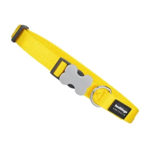 קולר לכלב רד דינגו צהוב חלק