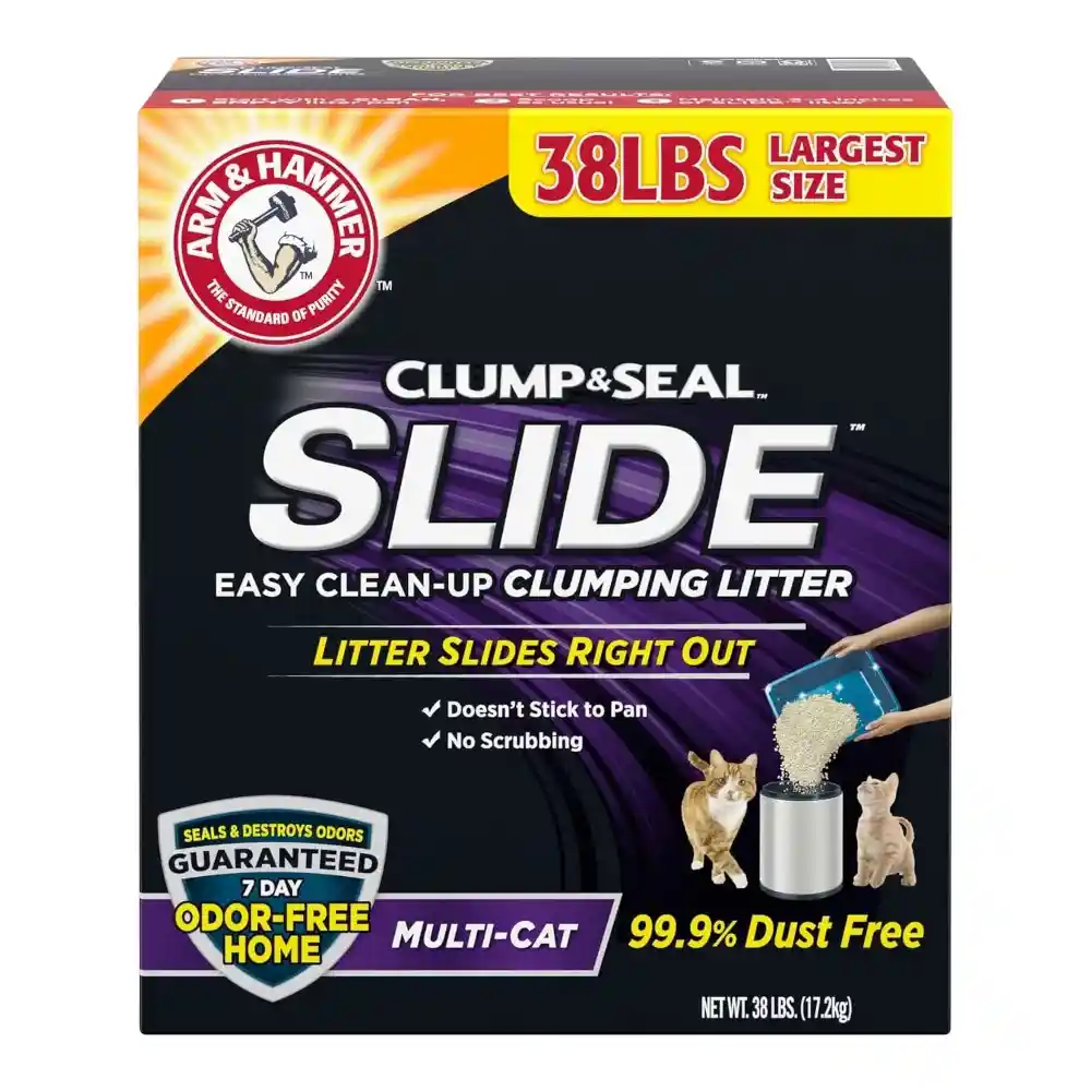 חול מתגבש לחתול הרם והמר סלייד  Arm & Hammer SLIDE Multi-Cat