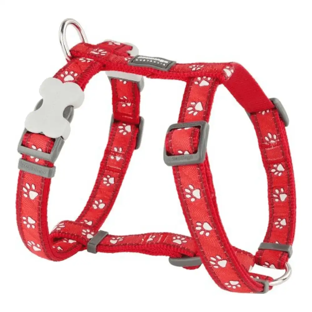 רתמה לכלב רד דינגו  RED DINGO אדום עקבות