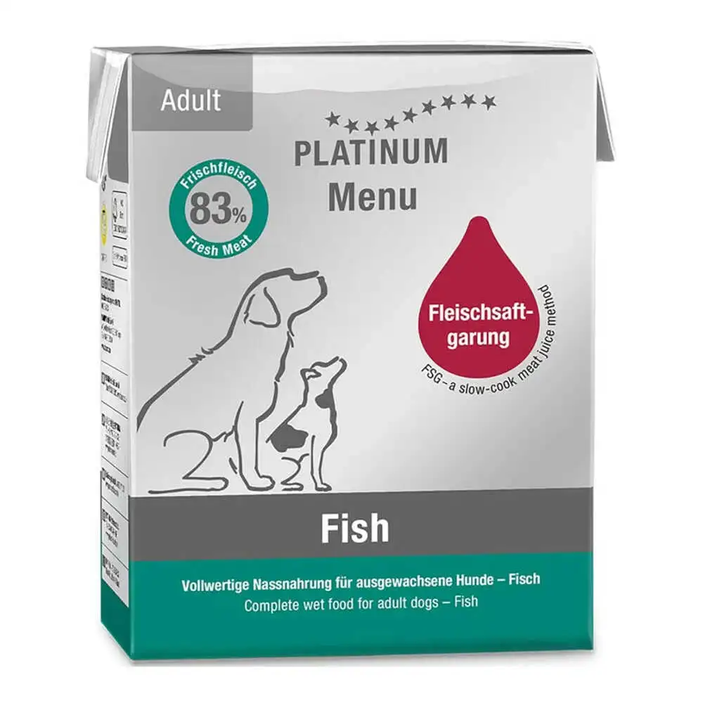 מזון רטוב לכלבים פלטינום PALTINUM סרדין, טונה ופורל מזון רטוב לכלבים פלטינום PALTINUM סרדין, טונה ופורל