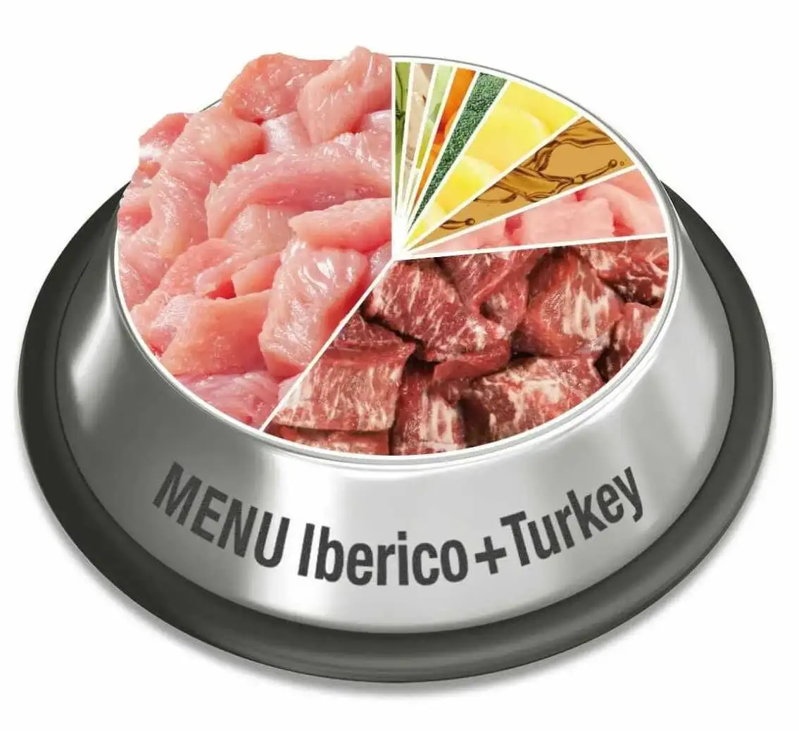 מזון רטוב לכלבים פלטינום PLATINUM חזיר איברי והודו מזון רטוב לכלבים פלטינום PLATINUM חזיר איברי והודו