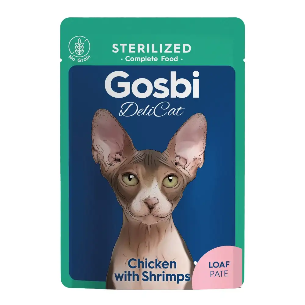 מעדן דליקט גוסבי GOSBI סטרלייז עוף ושרימפס